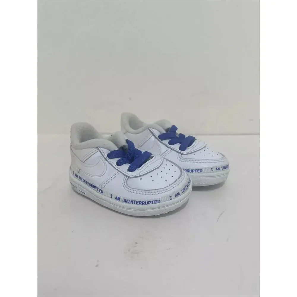 Nike x Uninterrupted Air Force 1 Crib Bootie Sneakers Infant Baby Shoes 2C